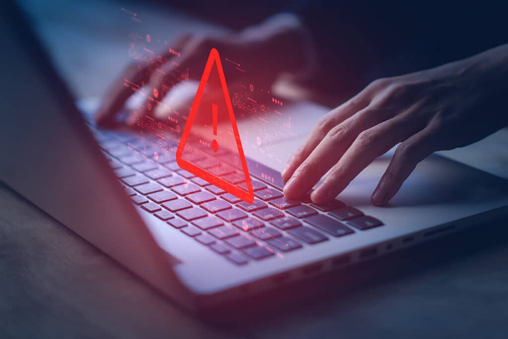 Cyber attack on computer network