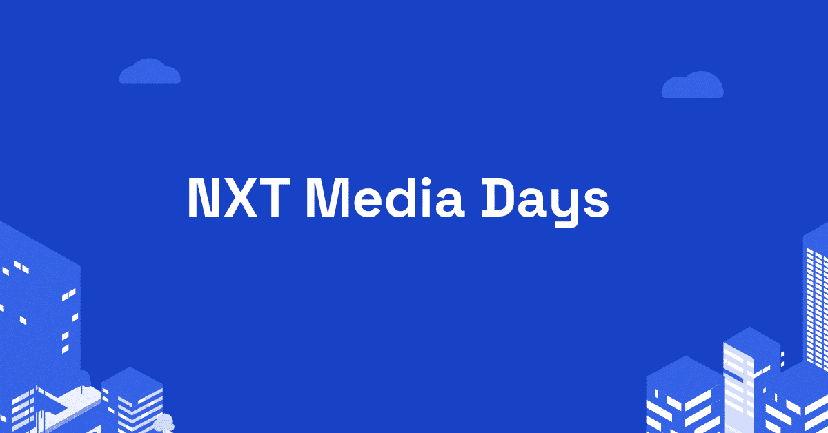 NXT Media Days event